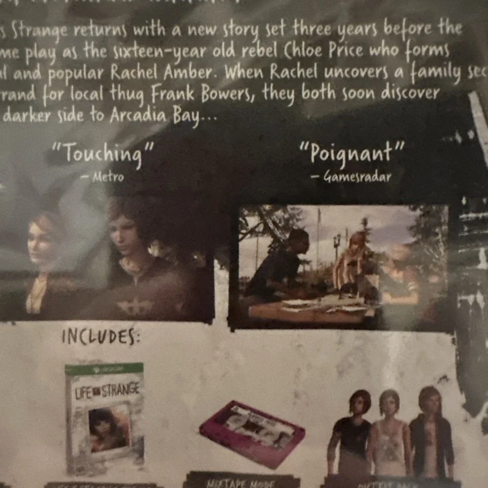Life is Strange: Before the Storm Microsoft Xbox One Brand New